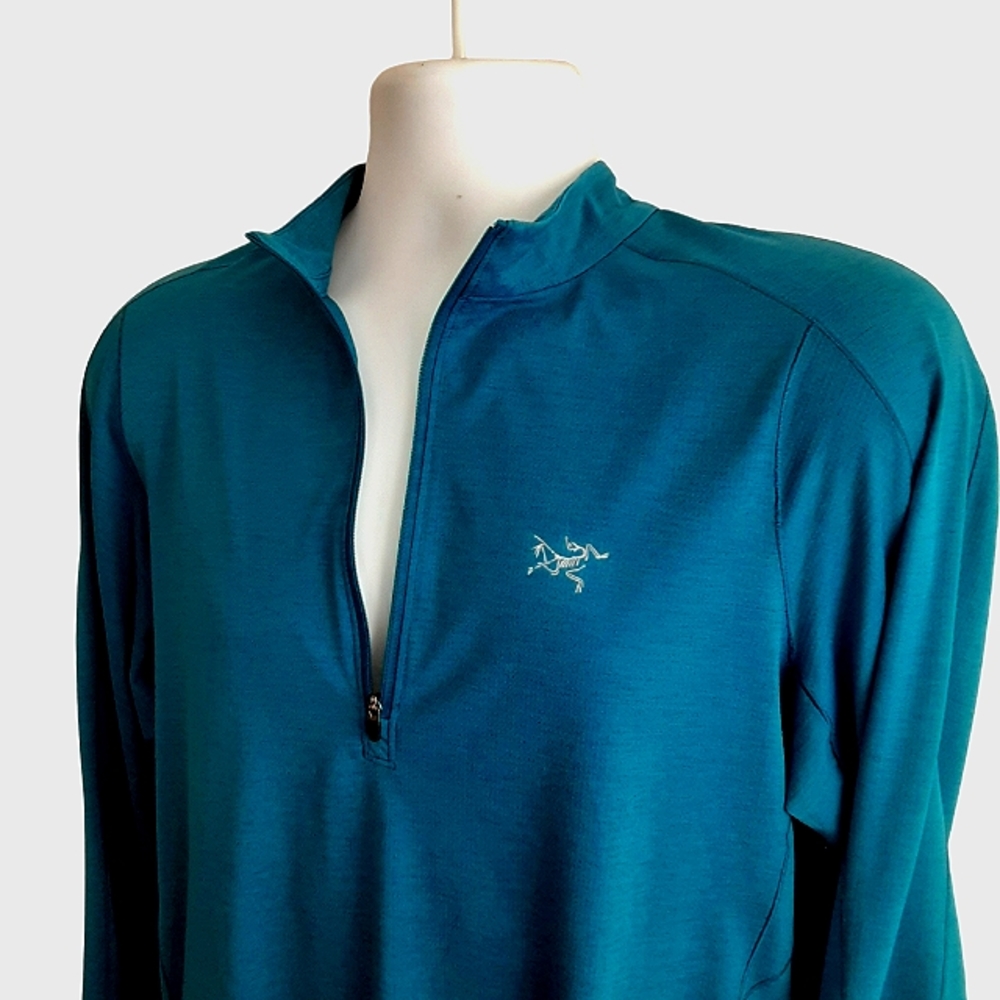 Arc'teryx "Cormac LS Zip - Blue / Aqua)